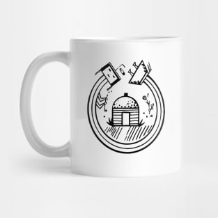 Navajo Yeii Typography Mug